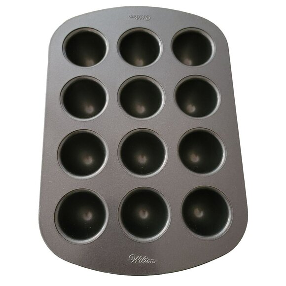 Cake Pop Pans Wilton 12 Cavity Baking Trays - Set of 2 - Oval Shape JJ1508 - Picture 5 of 7